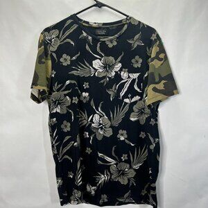 ZARA Men’s Tropical Short Sleeve Shirt Medium